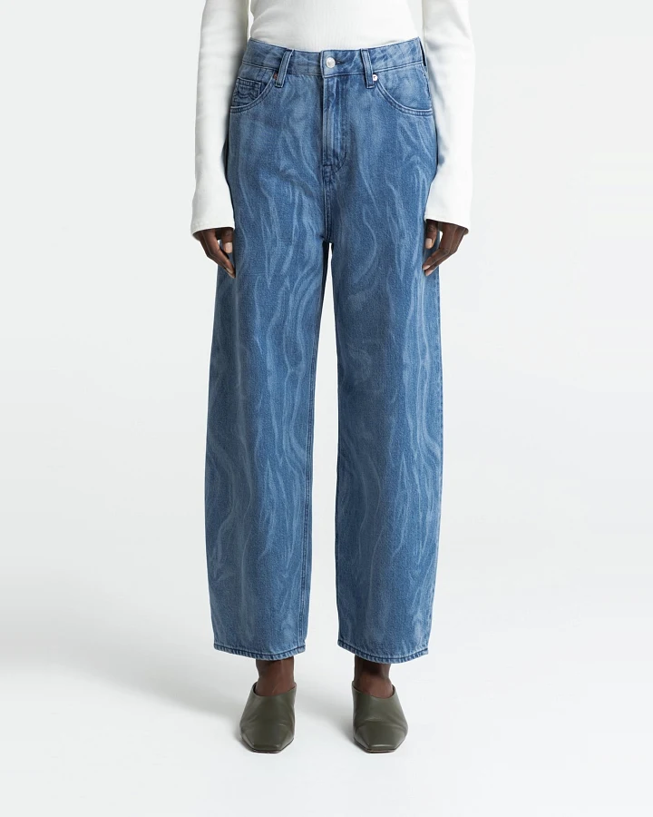 Kings of Indigo Damen vegan Jeans Leila Blau