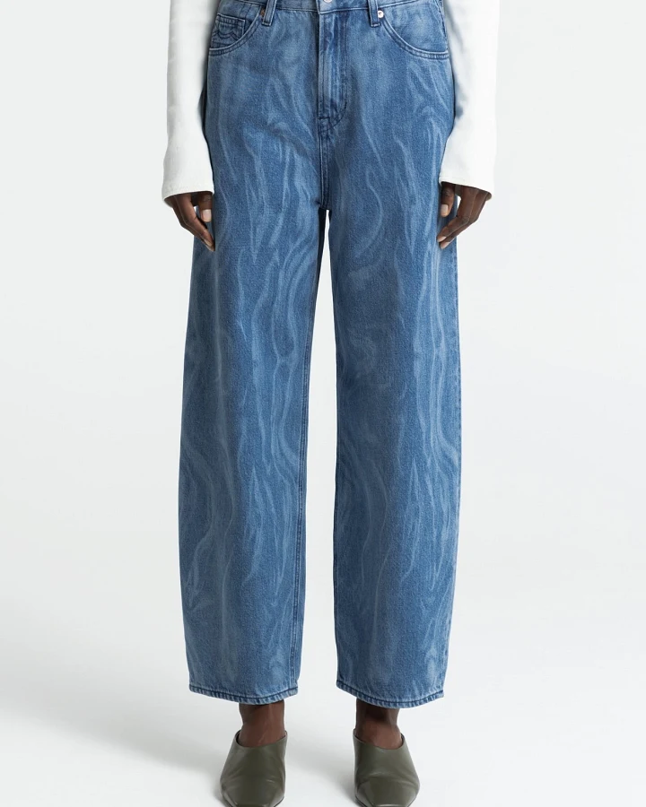 Kings of Indigo Damen vegan Jeans Leila Blau