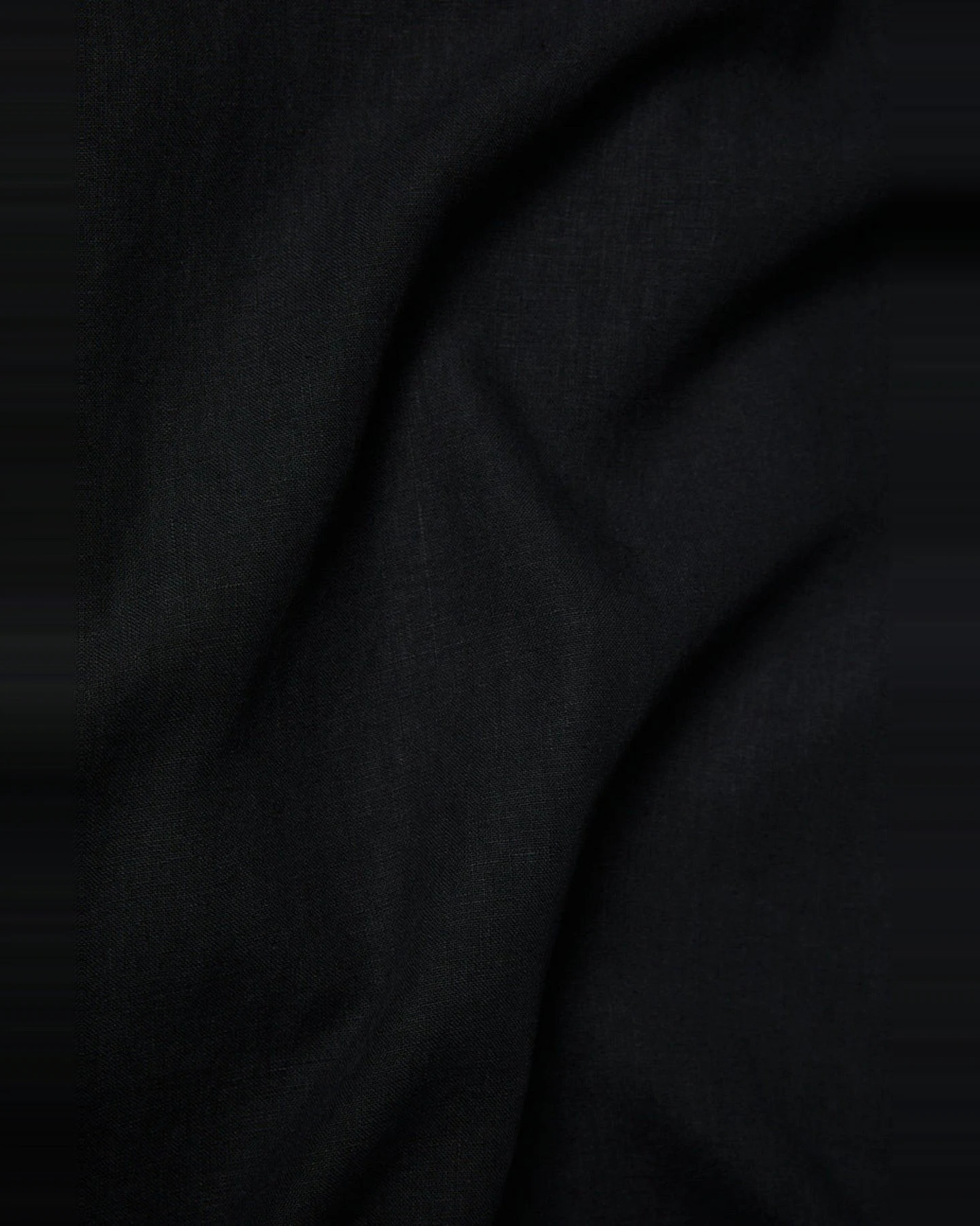 Hose GBHelge Linen Schwarz – Ansicht 3