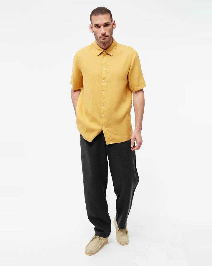 Hose GBHelge Linen Schwarz