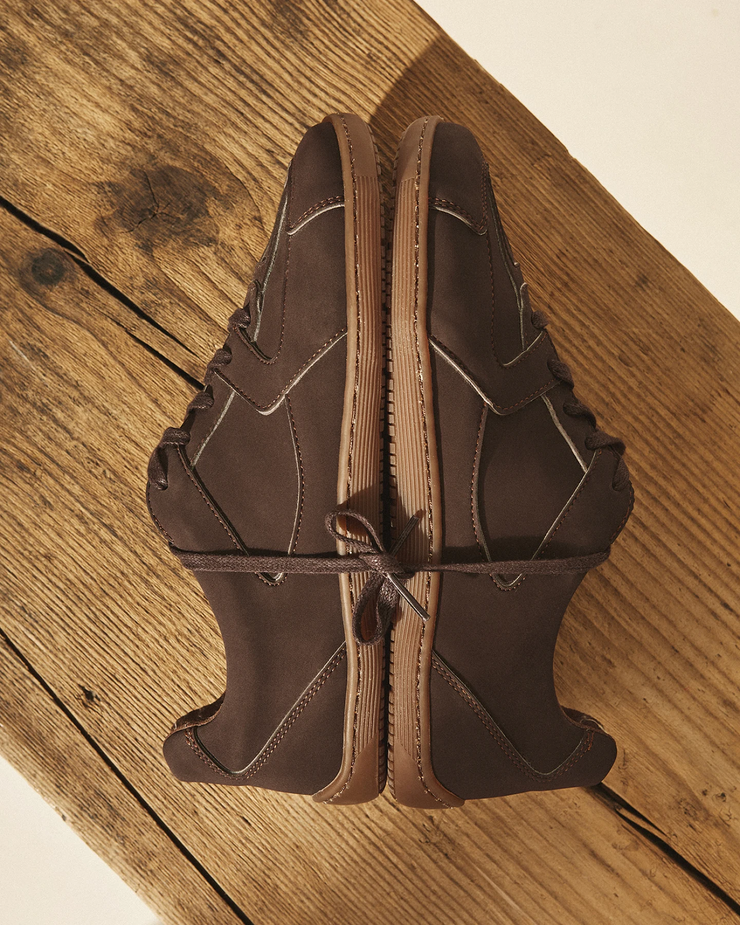 AGAZI Damen vegan Schuhe Barefoot Bare 2 Wood Brown – Ansicht 2