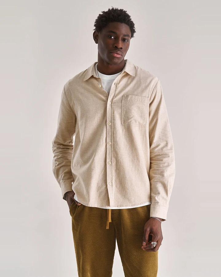 KOMODO Herren vegan Shirt Spectre Sand