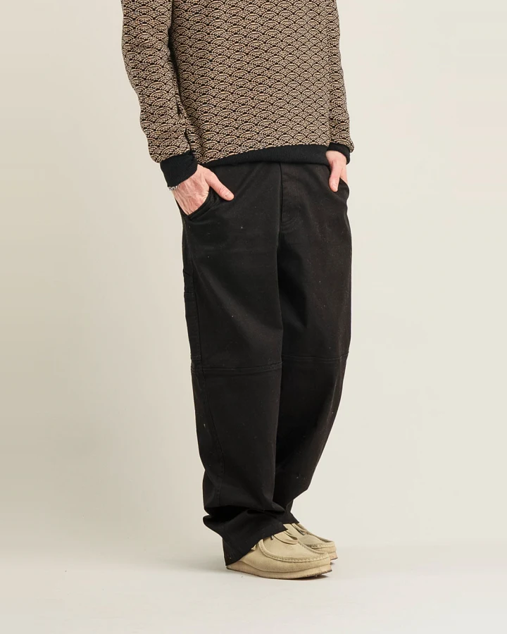 KOMODO Herren vegan Hose Theo Schwarz