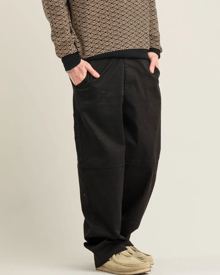 KOMODO Herren vegan Hose Theo Schwarz