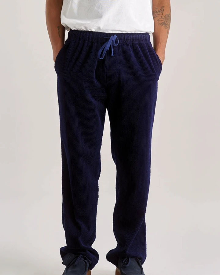 KOMODO Herren vegan Hose Luke Cord Navy