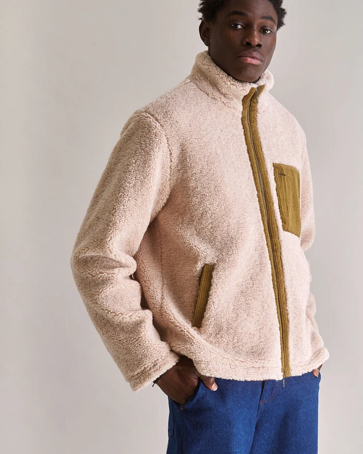 KOMODO Herren vegan Jacke Drew Sand Beige