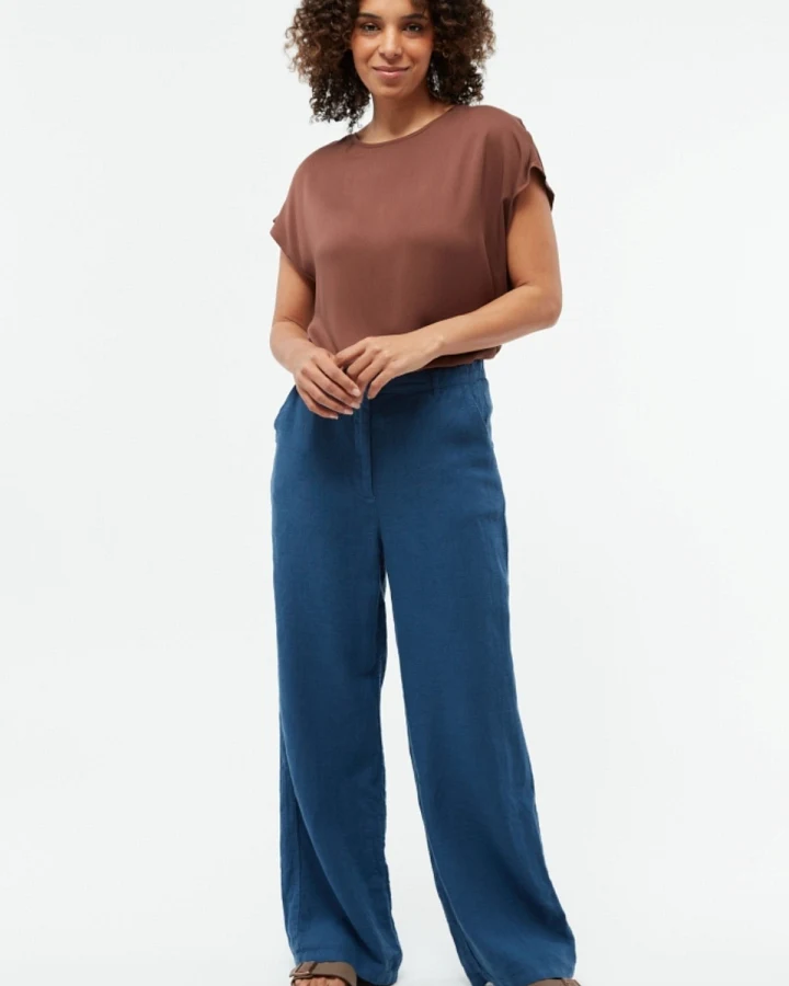 Hose GBBeatrice Linen Blau
