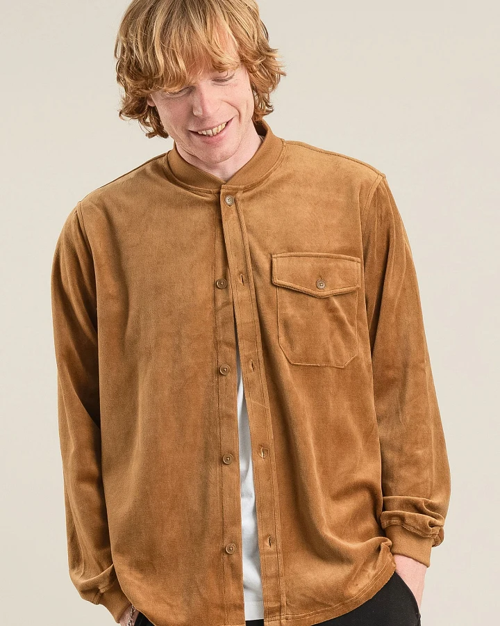 KOMODO Herren vegan Überhemd Cole Olive