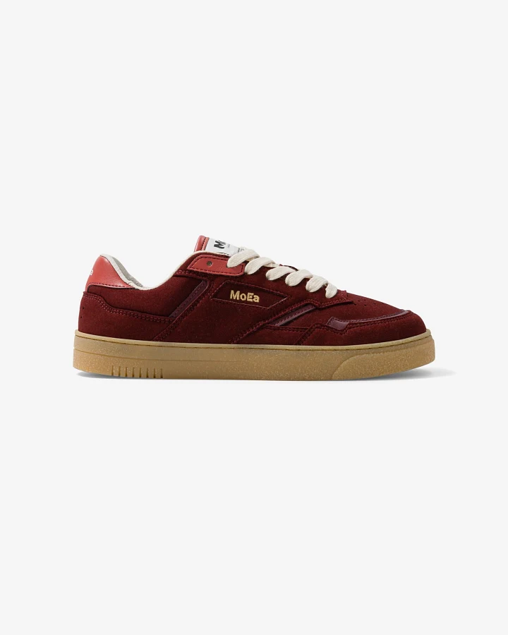MoEa Herren vegan Sneaker Gen9 Grapes Full Burgundy