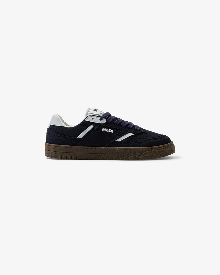 MoEa Herren vegan Sneaker Gen9 Pet Marineblau & Himmelblau
