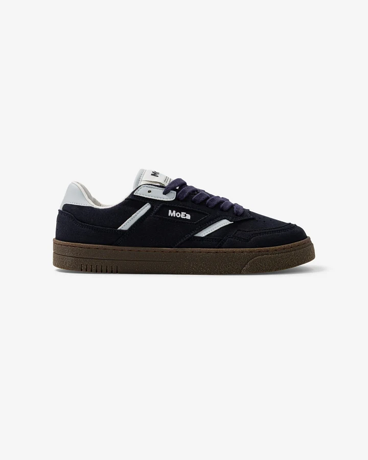 MoEa Herren vegan Sneaker Gen9 Pet Marineblau & Himmelblau
