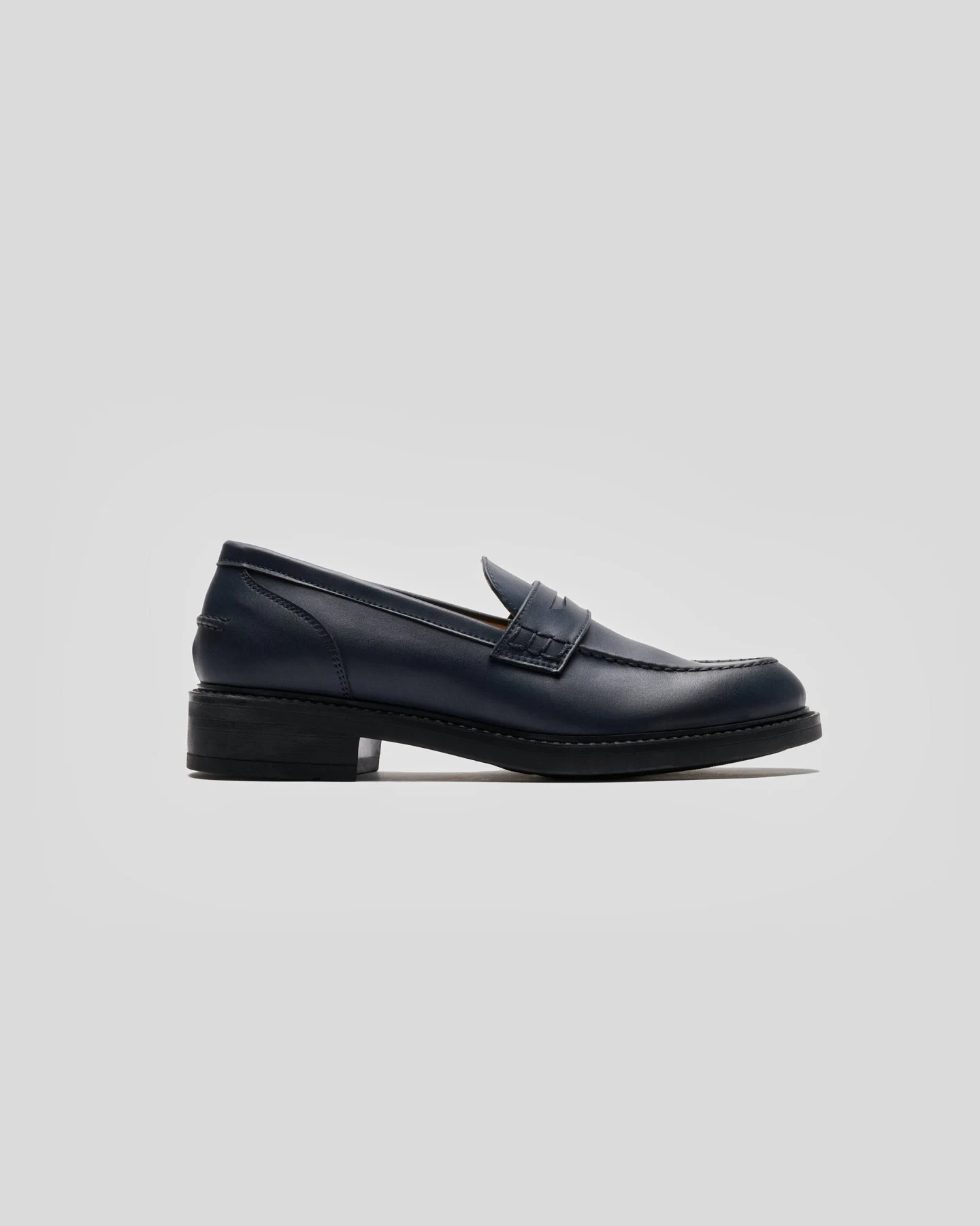 Solari Milano Damen vegan Loafer Marineblau – Ansicht 2