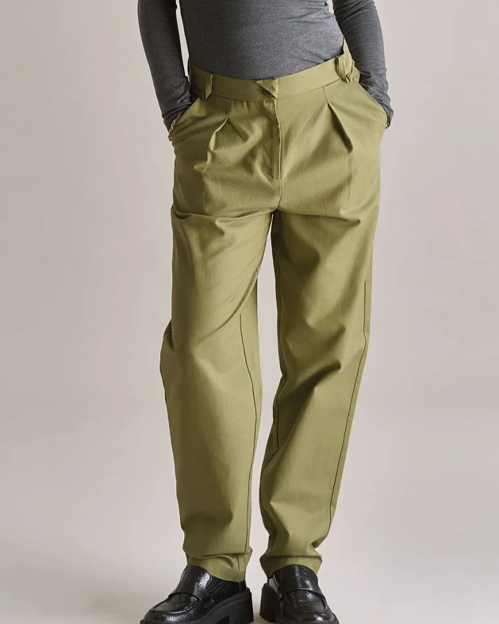 KOMODO Damen vegan Hose Lyla Olive
