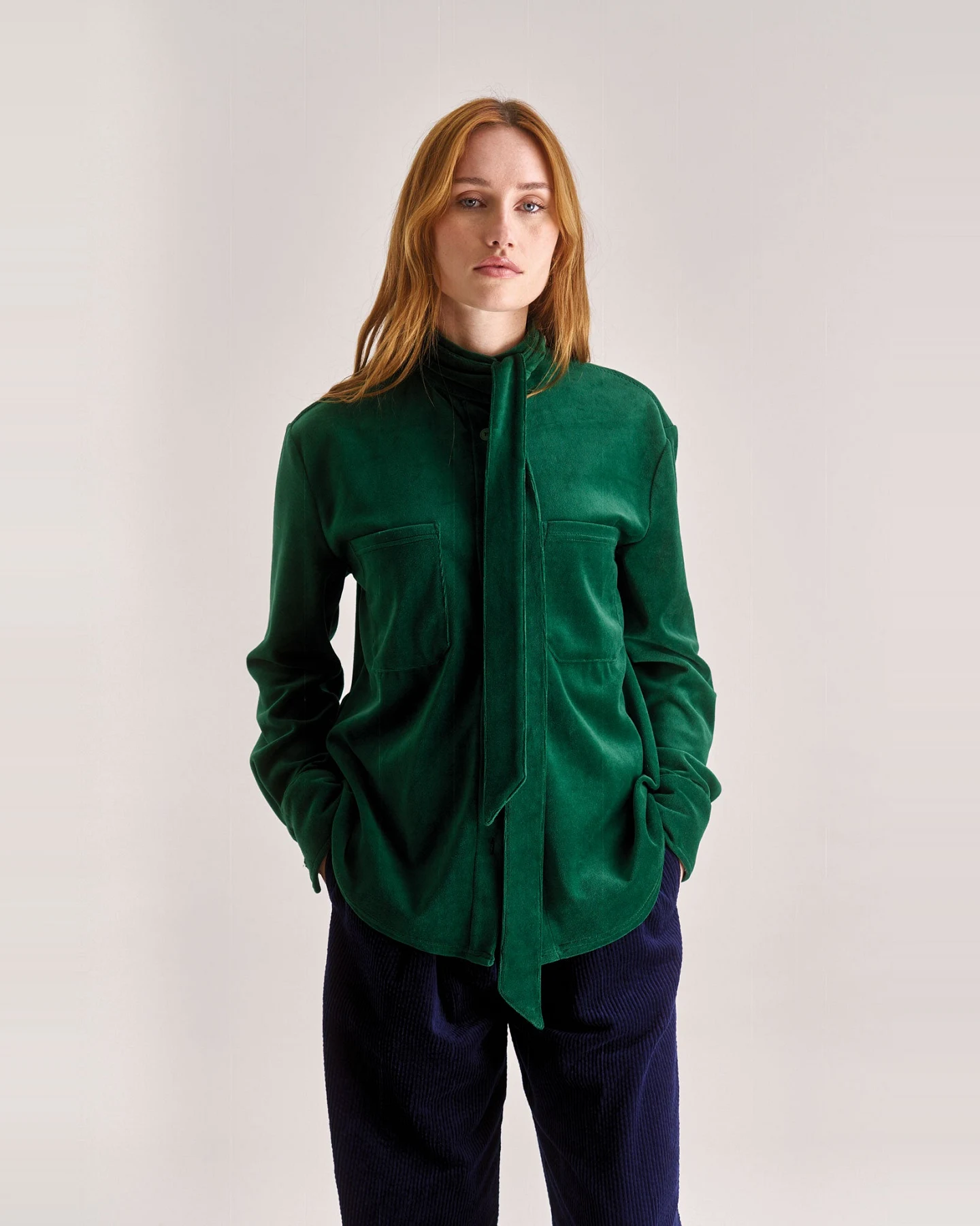 KOMODO Damen vegan Top Ford Grün – Ansicht 2