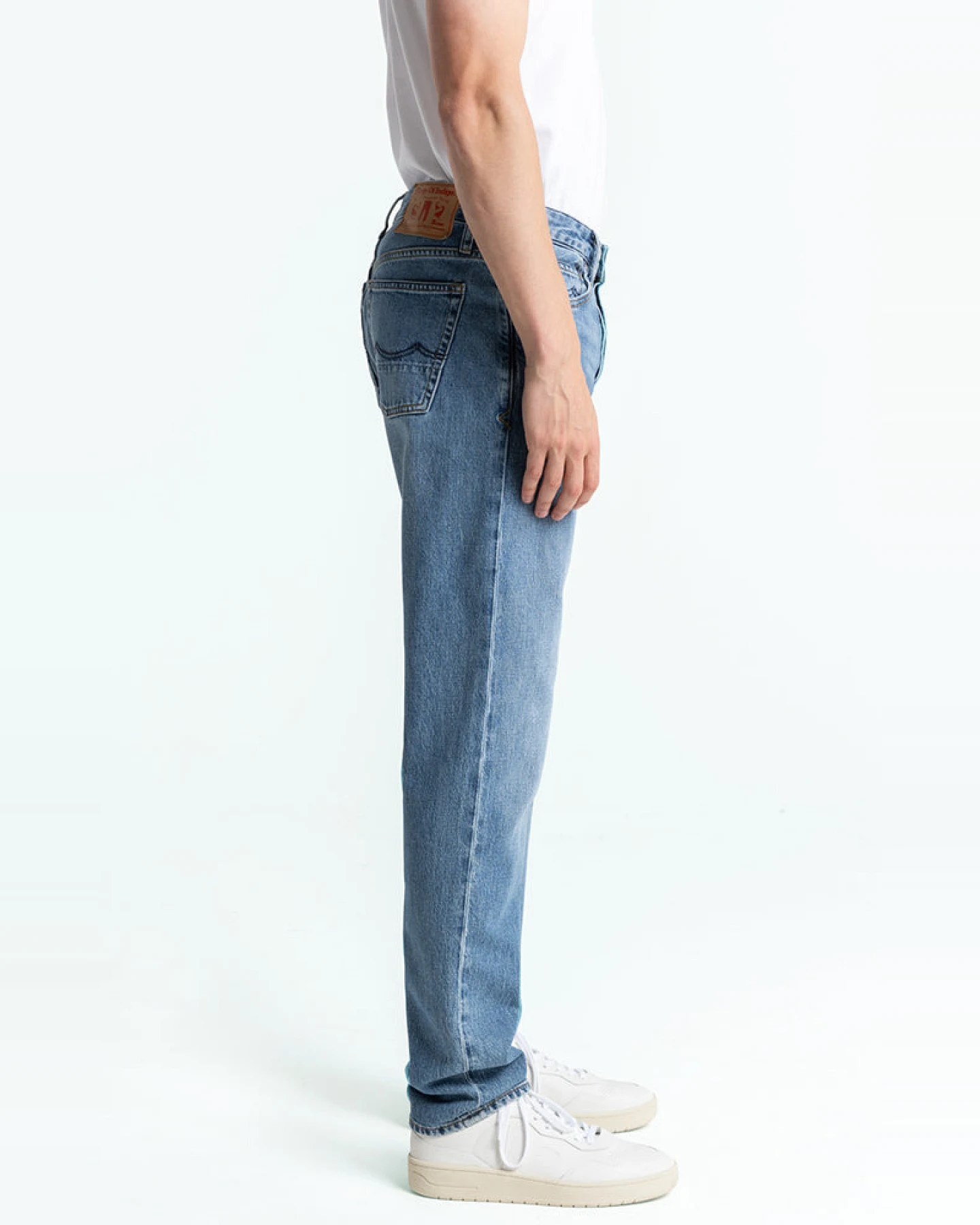 Kings of Indigo Herren vegan Jeans Addo Atria Mid Washed Blue – Ansicht 2