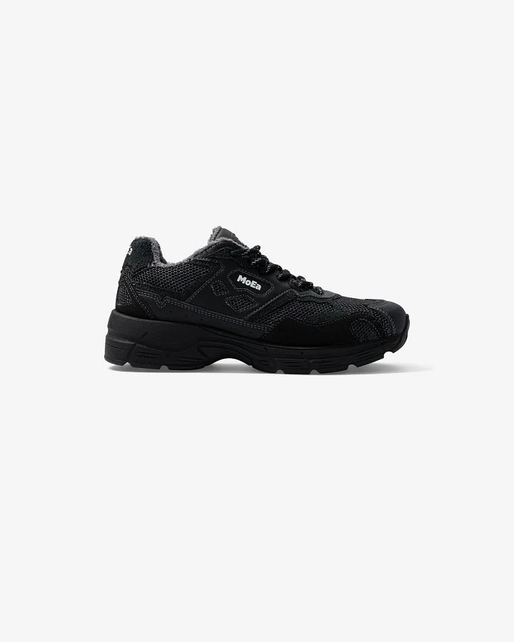 MoEa Herren vegan Sneaker Gen8 Mais Voll Schwarz