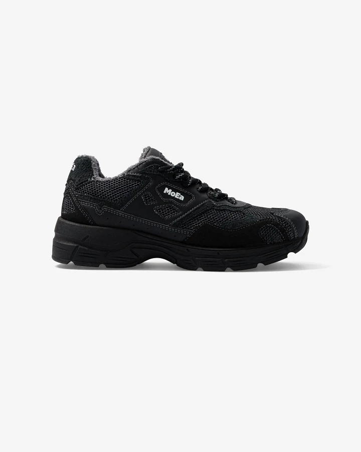 MoEa Herren vegan Sneaker Gen8 Mais Voll Schwarz