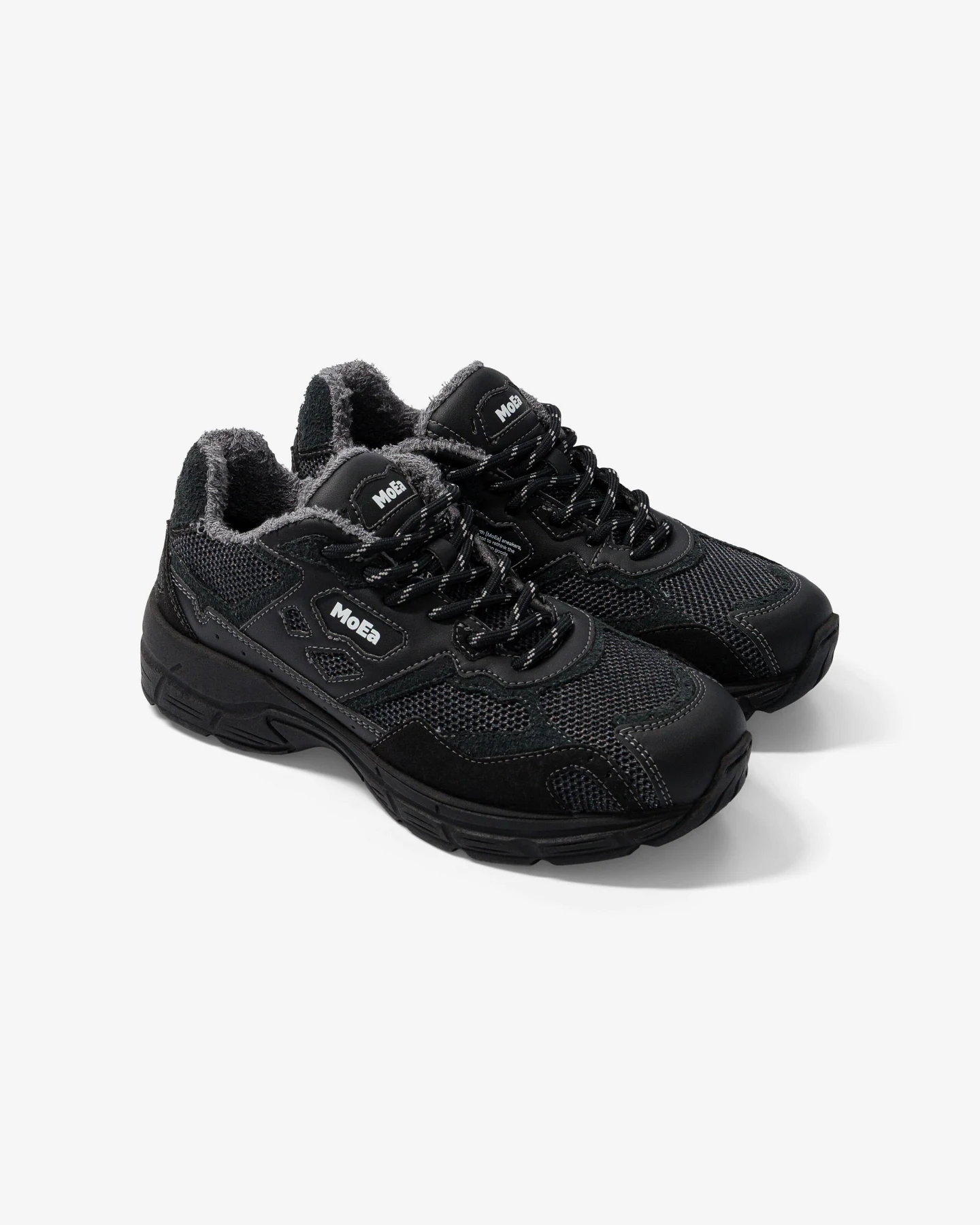 MoEa Herren vegan Sneaker Gen8 Mais Voll Schwarz – Ansicht 2