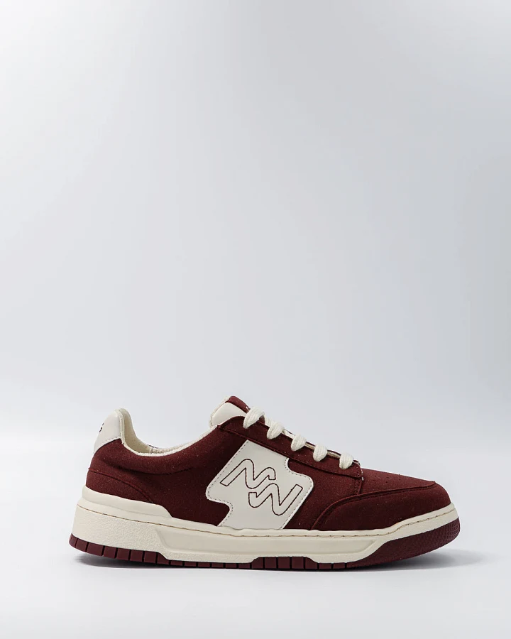 Mood Walk Herren vegan Sneaker Dream Big Burgundy
