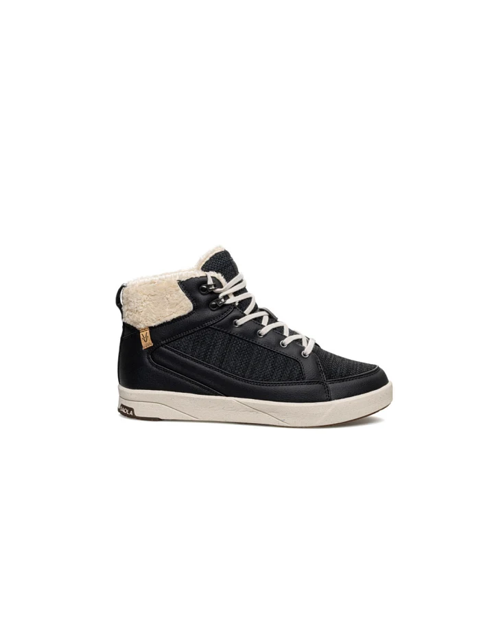 SAOLA Damen vegan Sneaker Damen Picchu Wasserdicht Schwarz