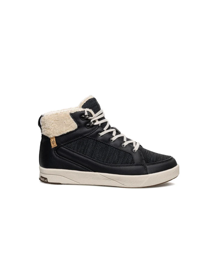 SAOLA Damen vegan Sneaker Damen Picchu Wasserdicht Schwarz