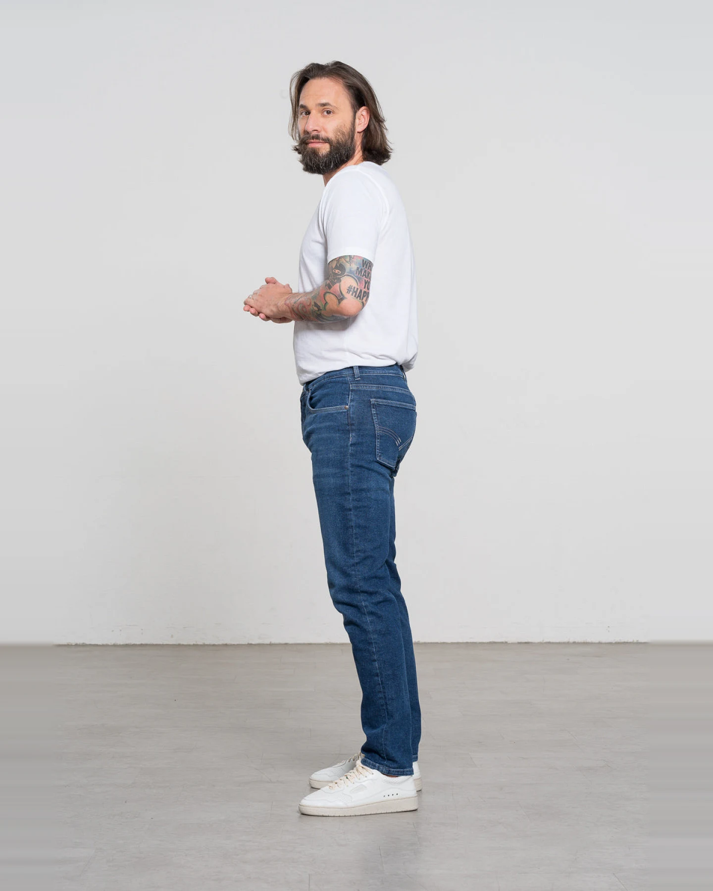 Feuervogl Herren vegan Jeans Finn Fashion Blau – Ansicht 2