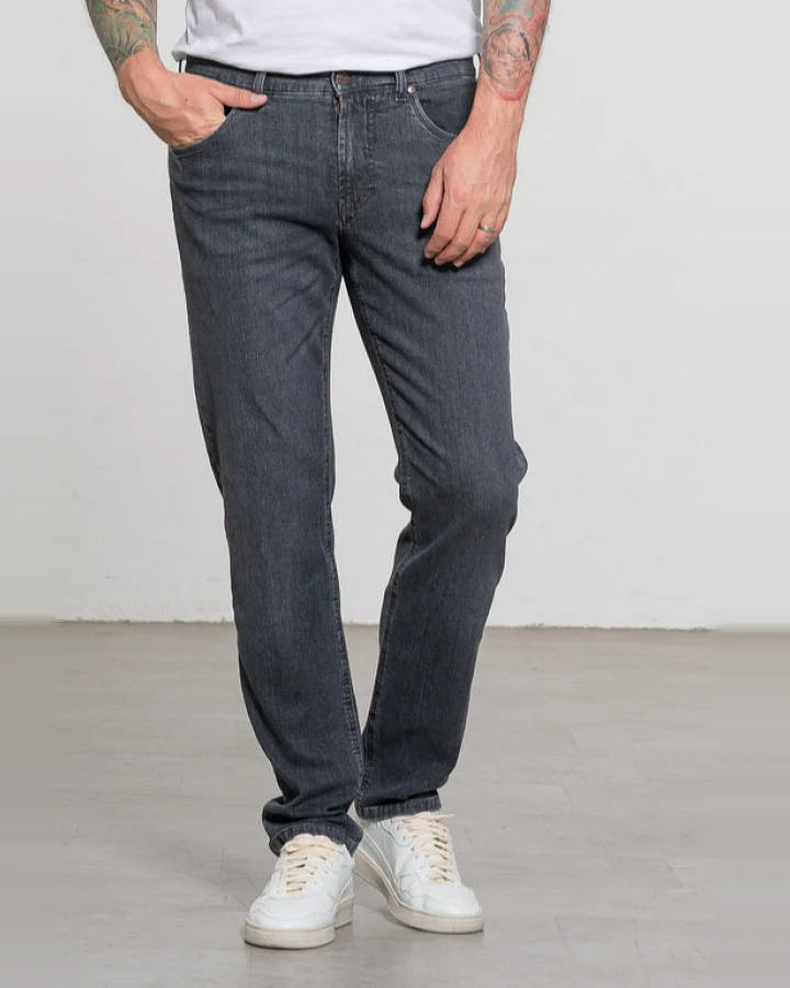 Feuervogl Herren vegan Jeans Finn Fashion Schwarz