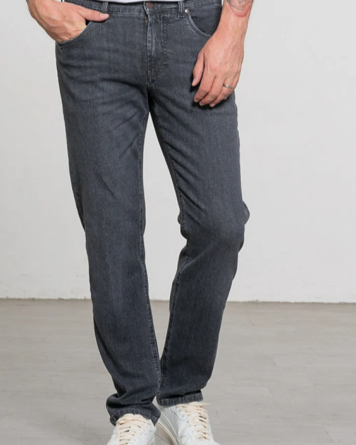 Feuervogl Herren vegan Jeans Finn Fashion Schwarz