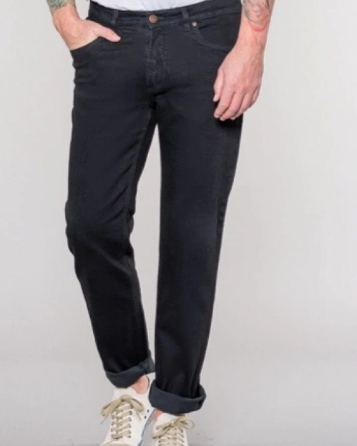 Feuervogl Herren vegan Jeans Finn Schwarz