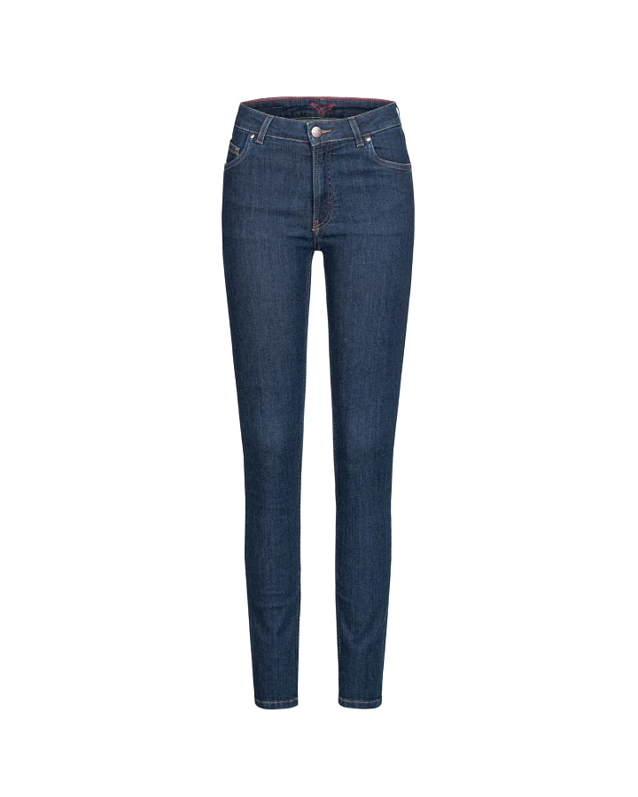 Feuervogl Damen vegan Jeans Skinny Hanna Klassisch Blau