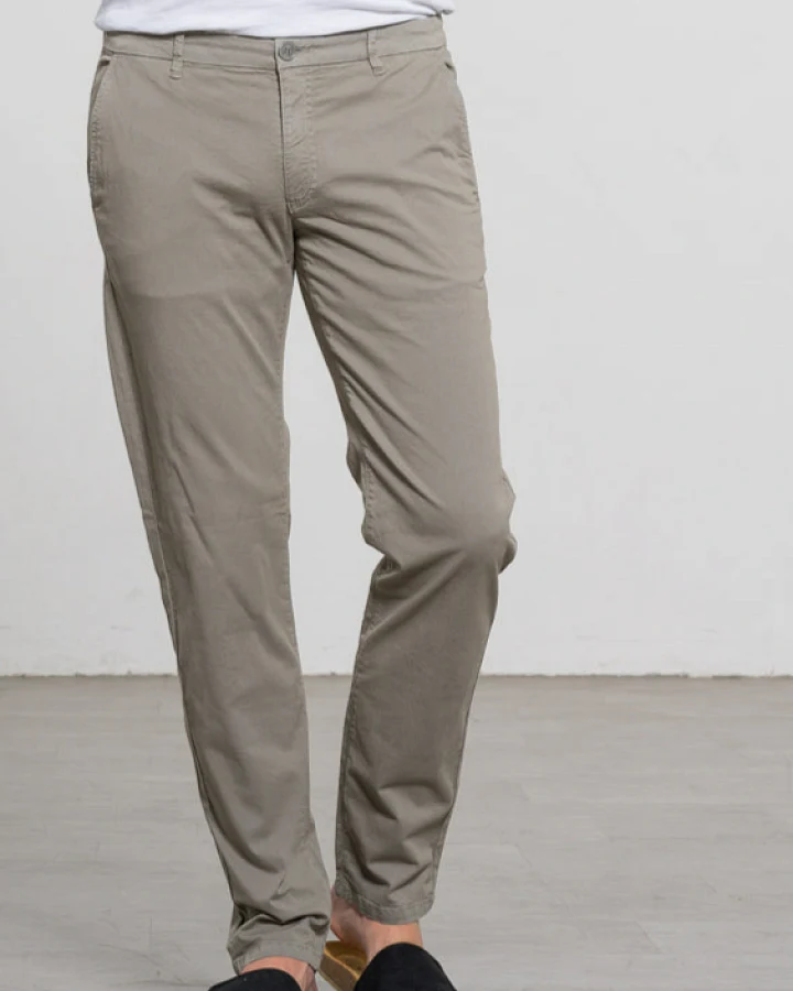 Feuervogl Herren vegan Chino-Hose Lasse Salbei Grün