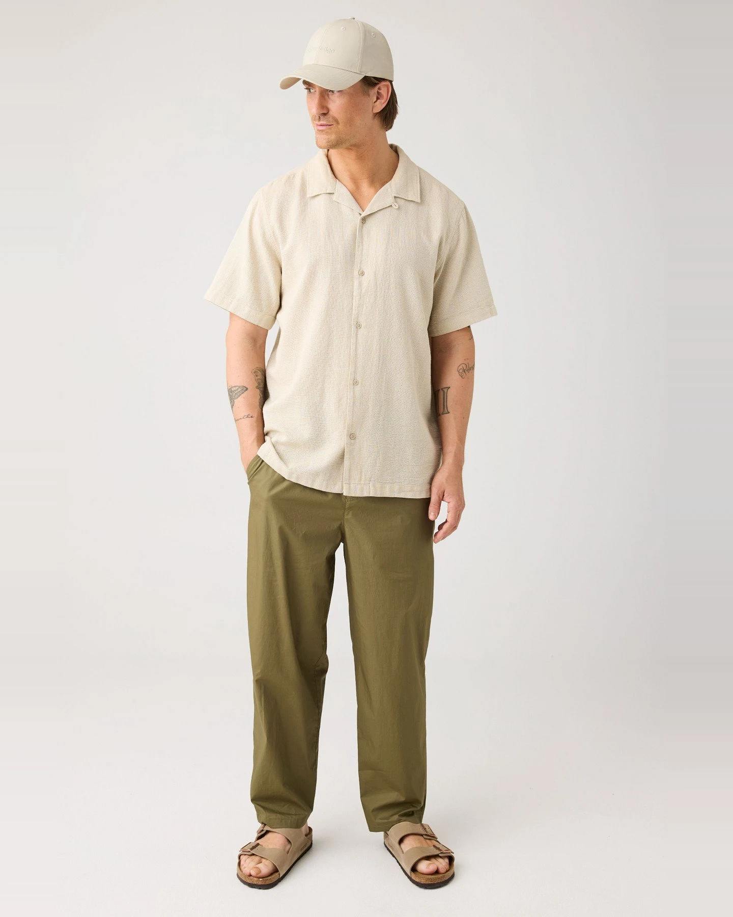 Hemd Relaxed Off White – Ansicht 2