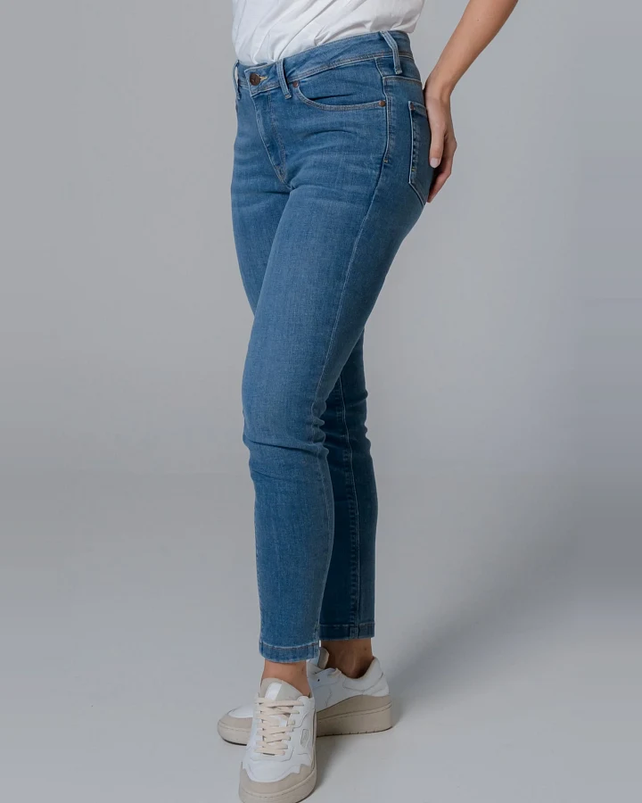 Feuervogl Damen vegan Jeans Lotta Sommer Blau