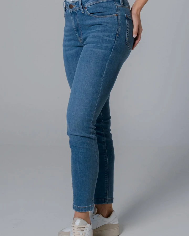 Feuervogl Damen vegan Jeans Lotta Sommer Blau