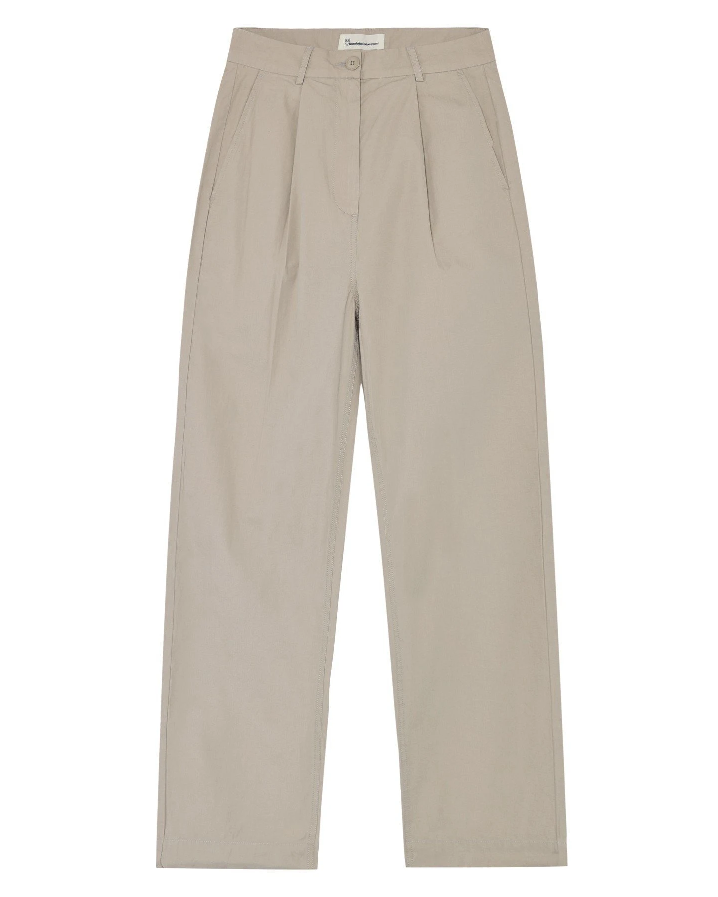 Hose Poplin Pleat Beige – Ansicht 6