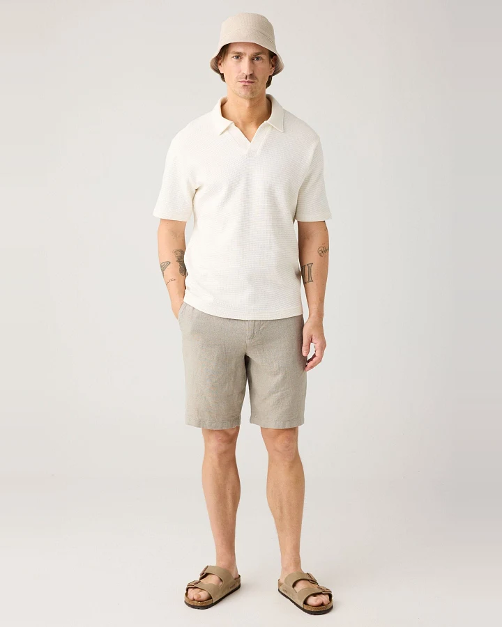 Shorts Chuck Linen Grau