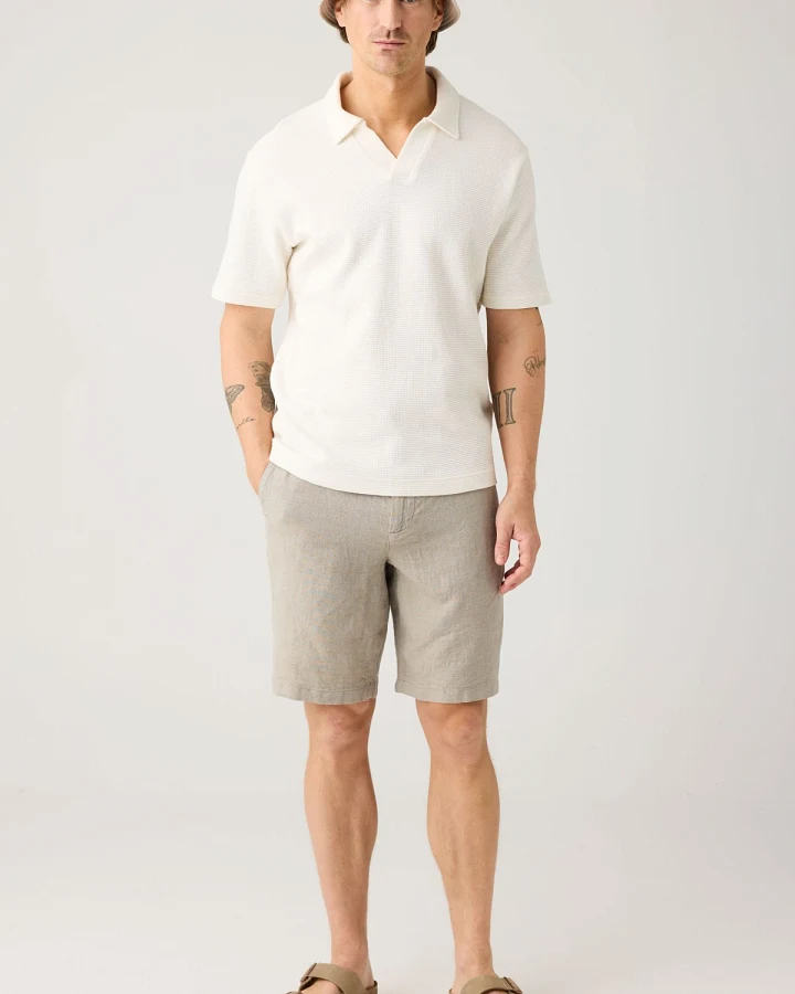 Shorts Chuck Linen Grau