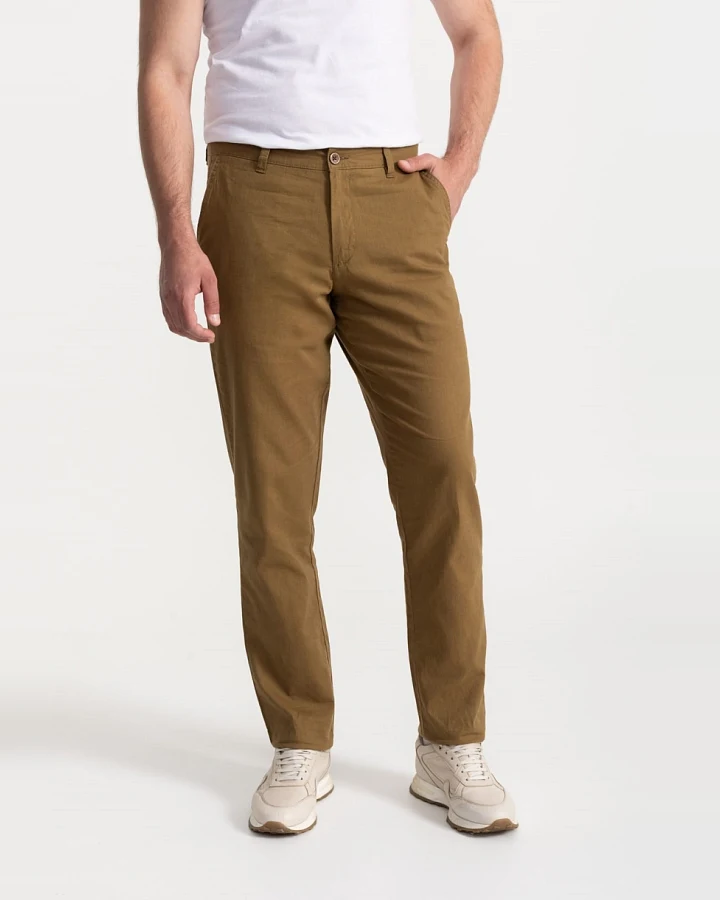 De IONESCU Herren vegan Hose Carpatica Khaki
