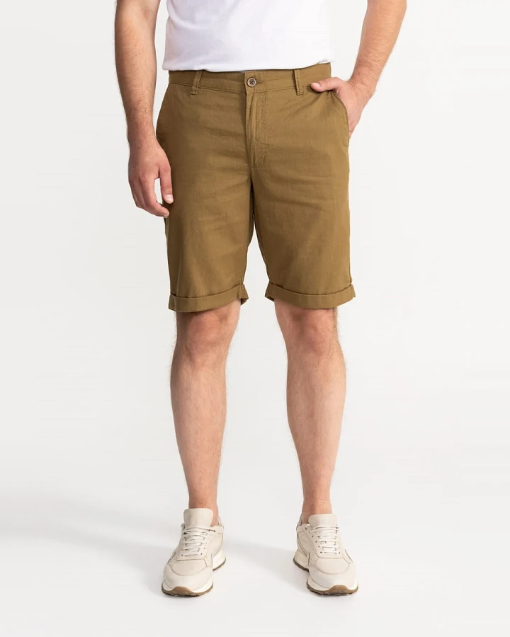 De IONESCU Herren vegan Shorts Carpatica Khaki