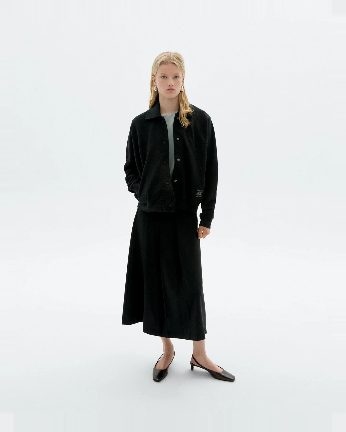Thinking MU Damen vegan Jacke Maisie Schwarz – Ansicht 2