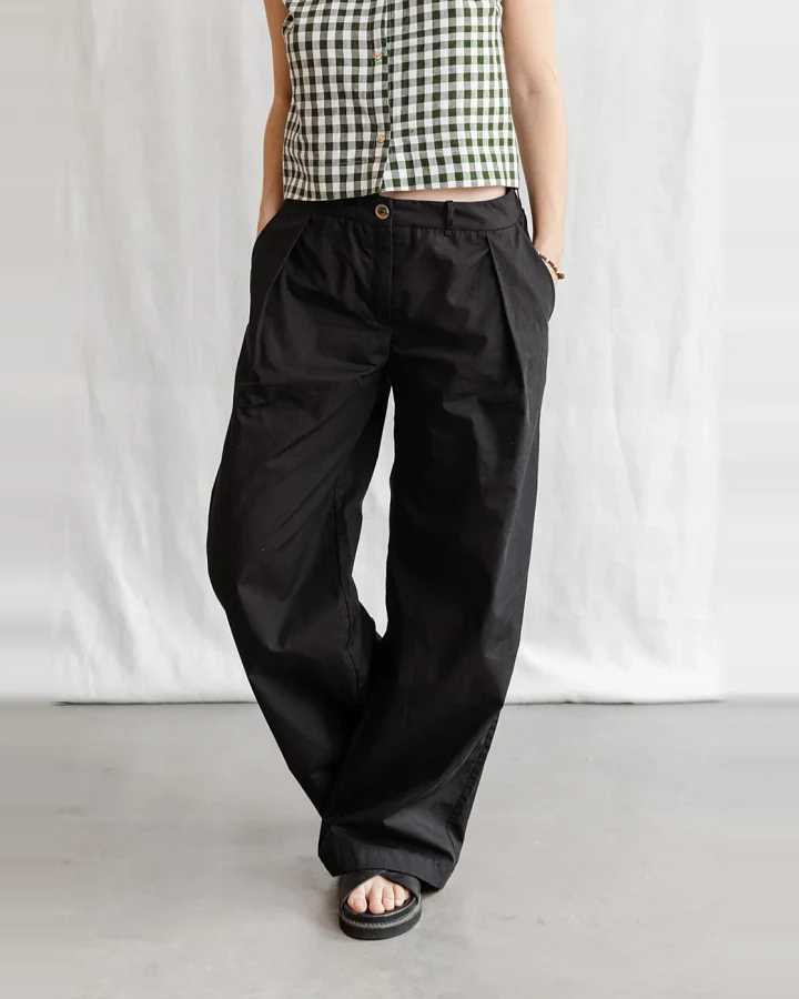 Jyoti - Fair Works Damen vegan Hose Meghana Schwarz