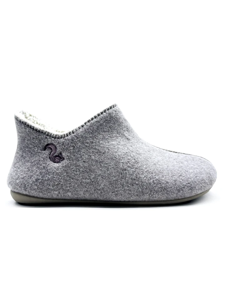 thies Damen vegan Slipper Stiefel Beige