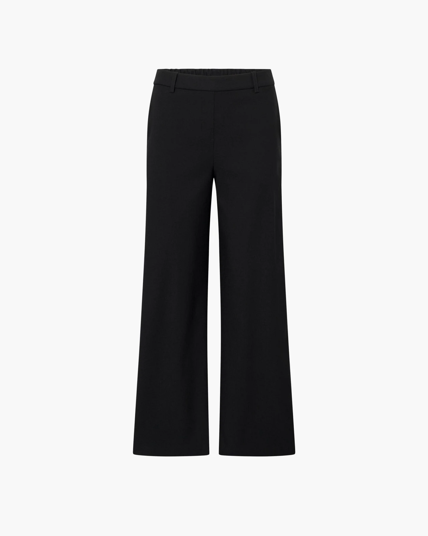 LAURIE Damen vegan Hose Alice Loose Mittellang Schwarz – Ansicht 2