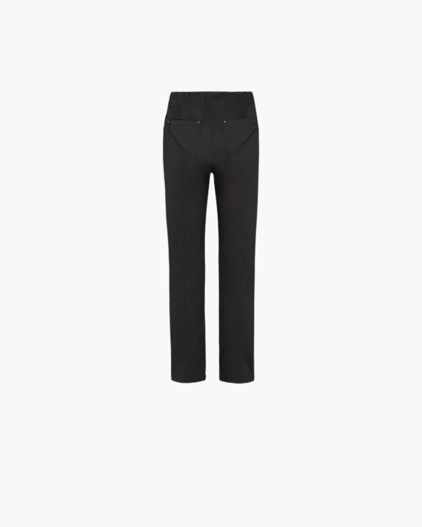 LAURIE Damen vegan Hose Slender Rouge Regular Fit Schwarz – Ansicht 2
