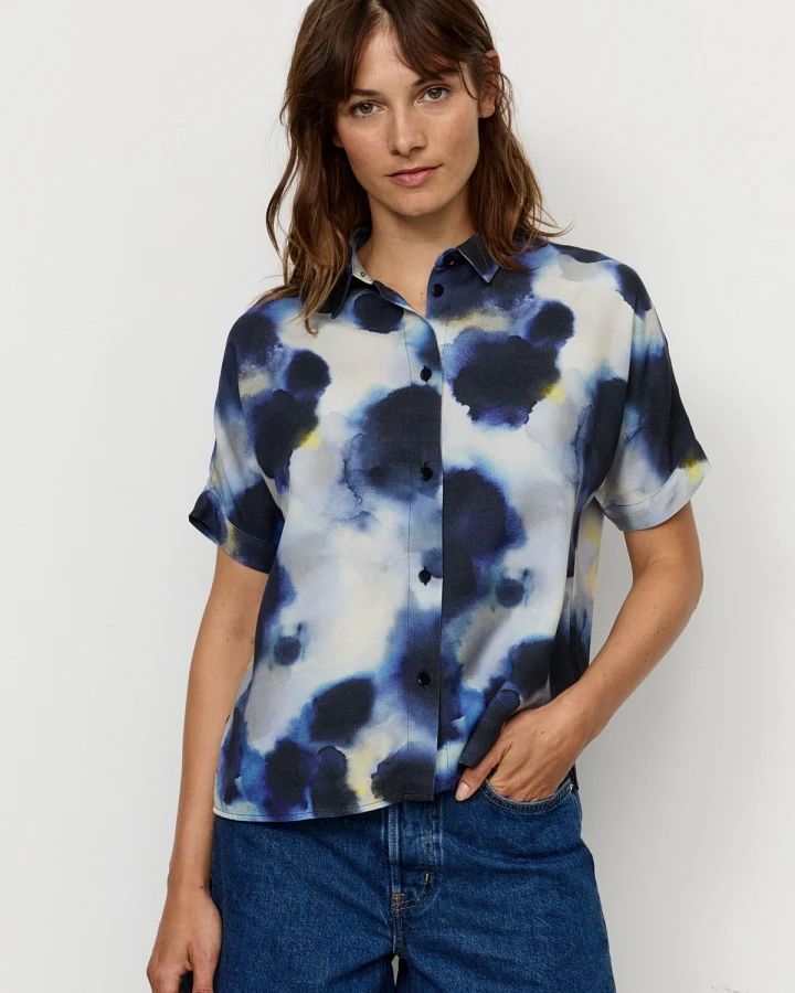 Bluse Lotus Waterdrop Blau