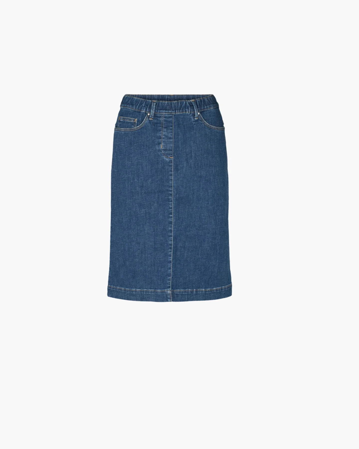 LAURIE Damen vegan Rock Denim Susanna Blau Denim – Ansicht 2