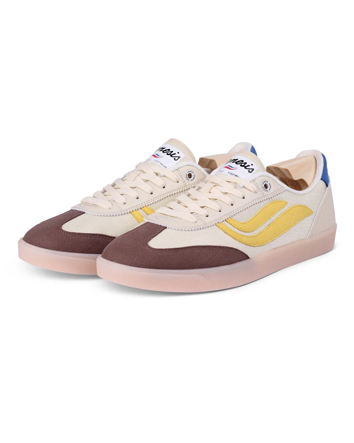 Sneaker G-Volley Mesh L.Brown/Creme/Yellow/L.Gum