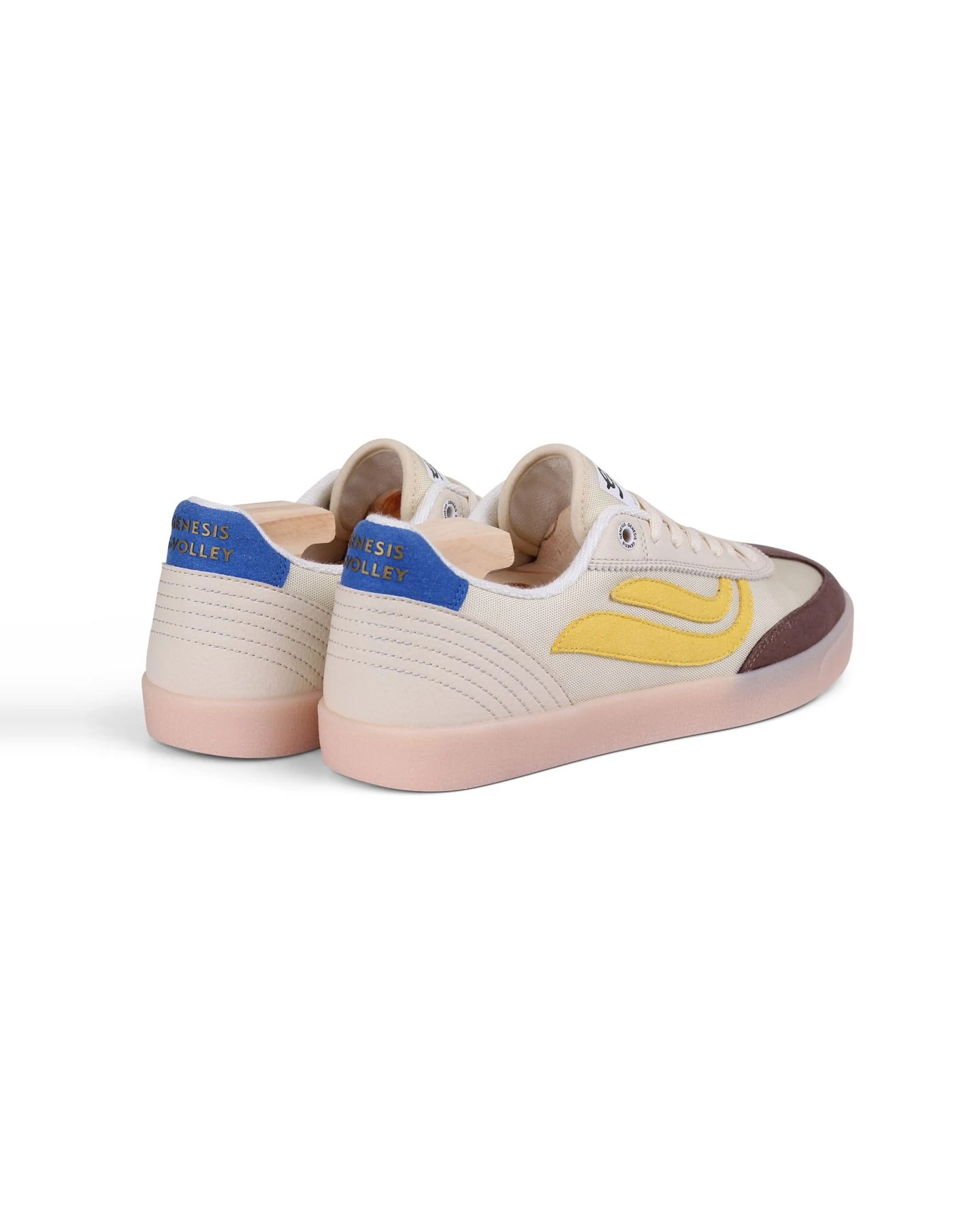 Sneaker G-Volley Mesh L.Brown/Creme/Yellow/L.Gum – Ansicht 3