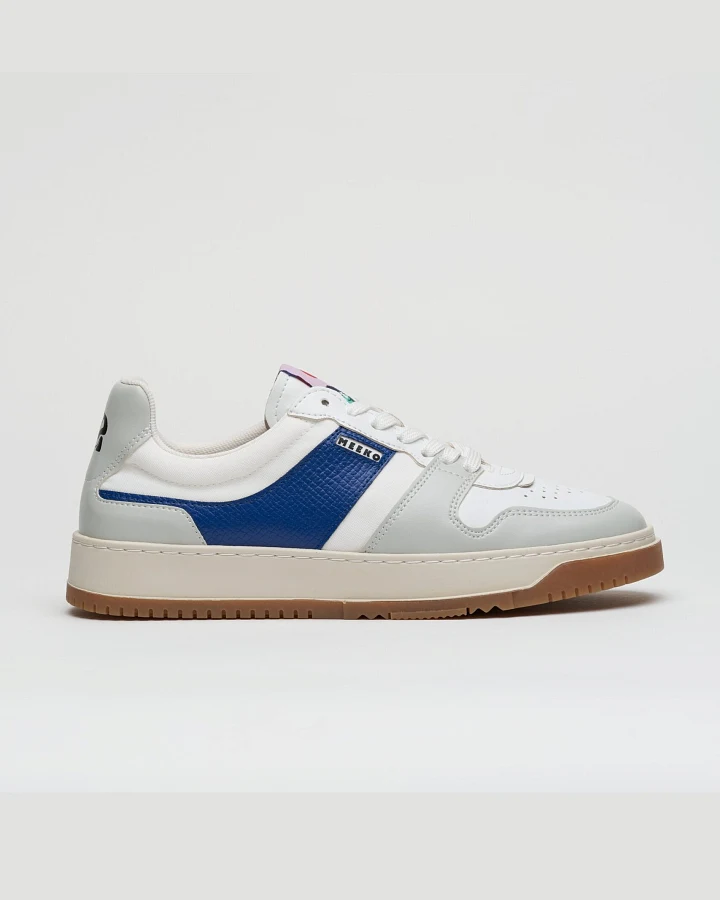 MEEKO Herren vegan Sneaker Kiboko Blau