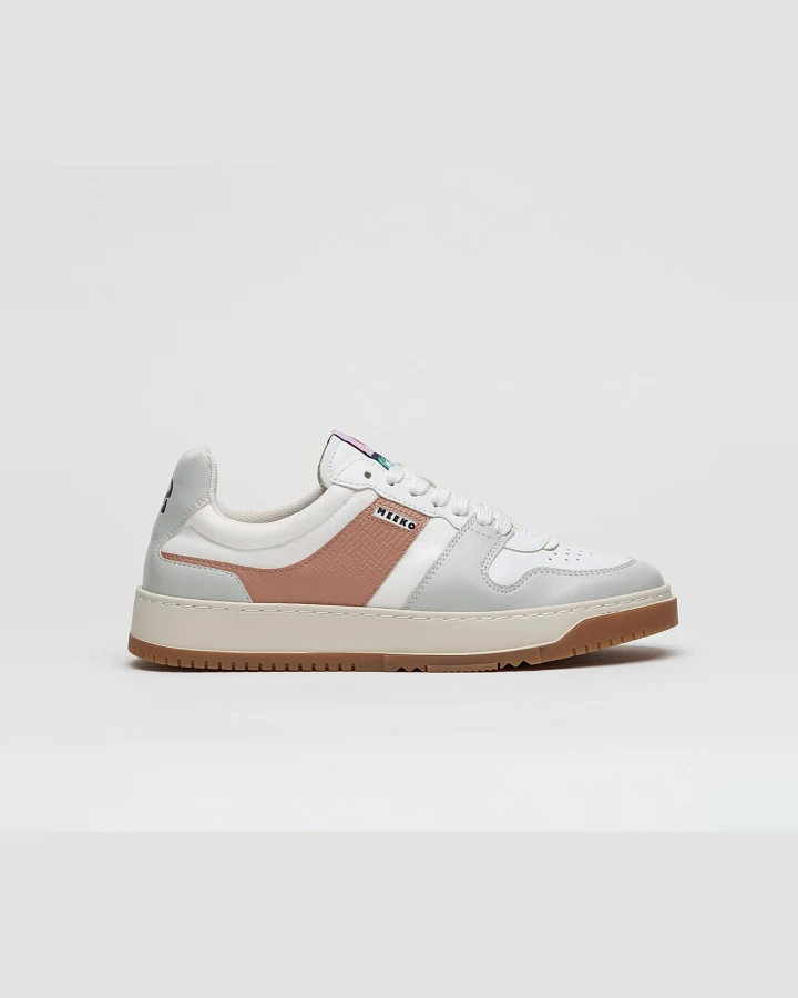 MEEKO Herren vegan Sneaker Kiboko Rosa